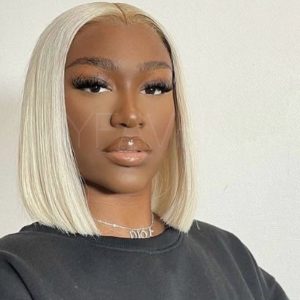 BOB WIG CUT STRAIGHT BLOND