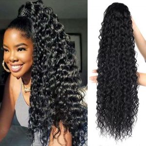 Ponytail Jerry Curly Hair - Bouclé