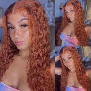 HD LACEWIG DEEP WAVE GINGER COLOR